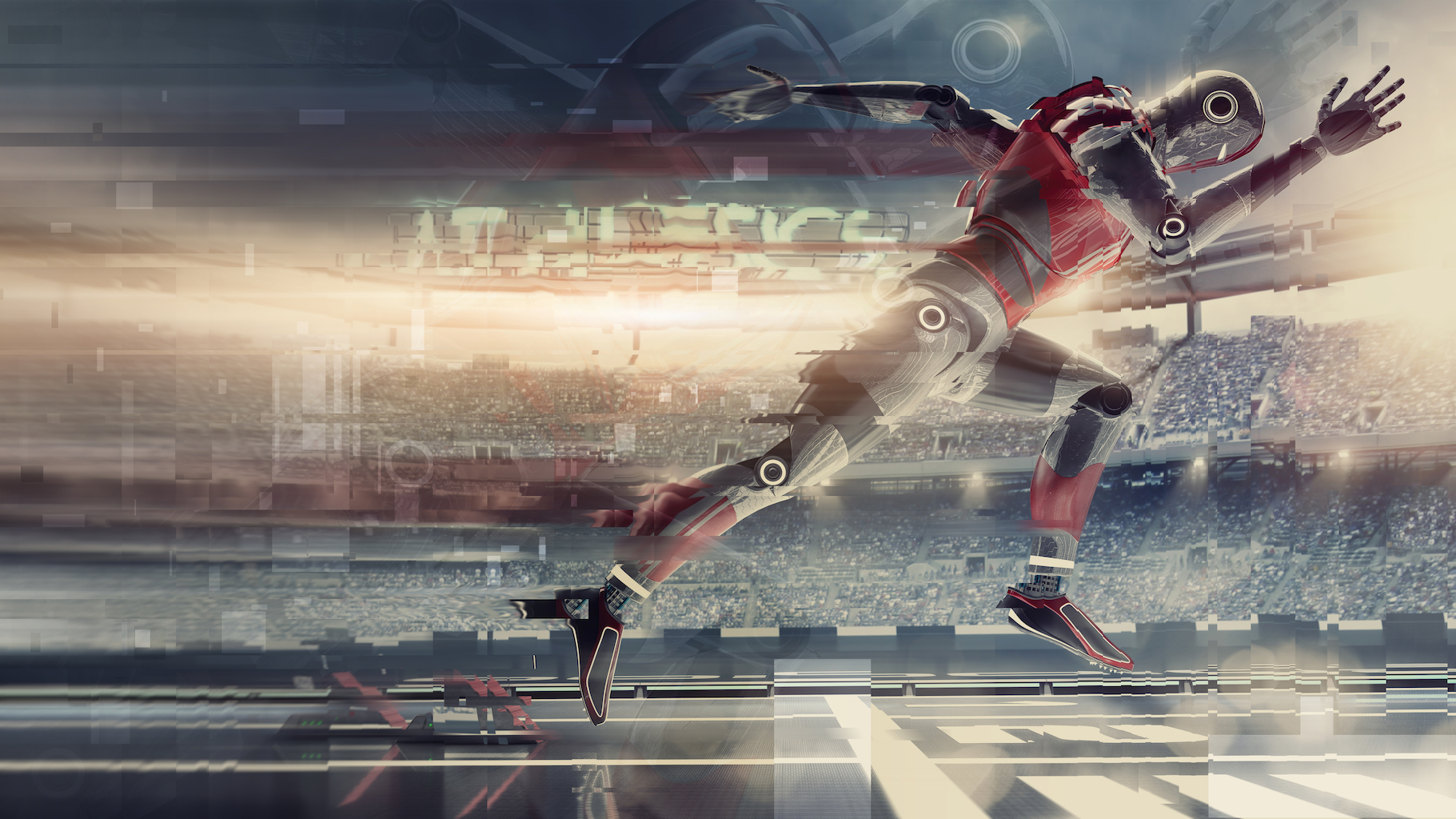 Running robot