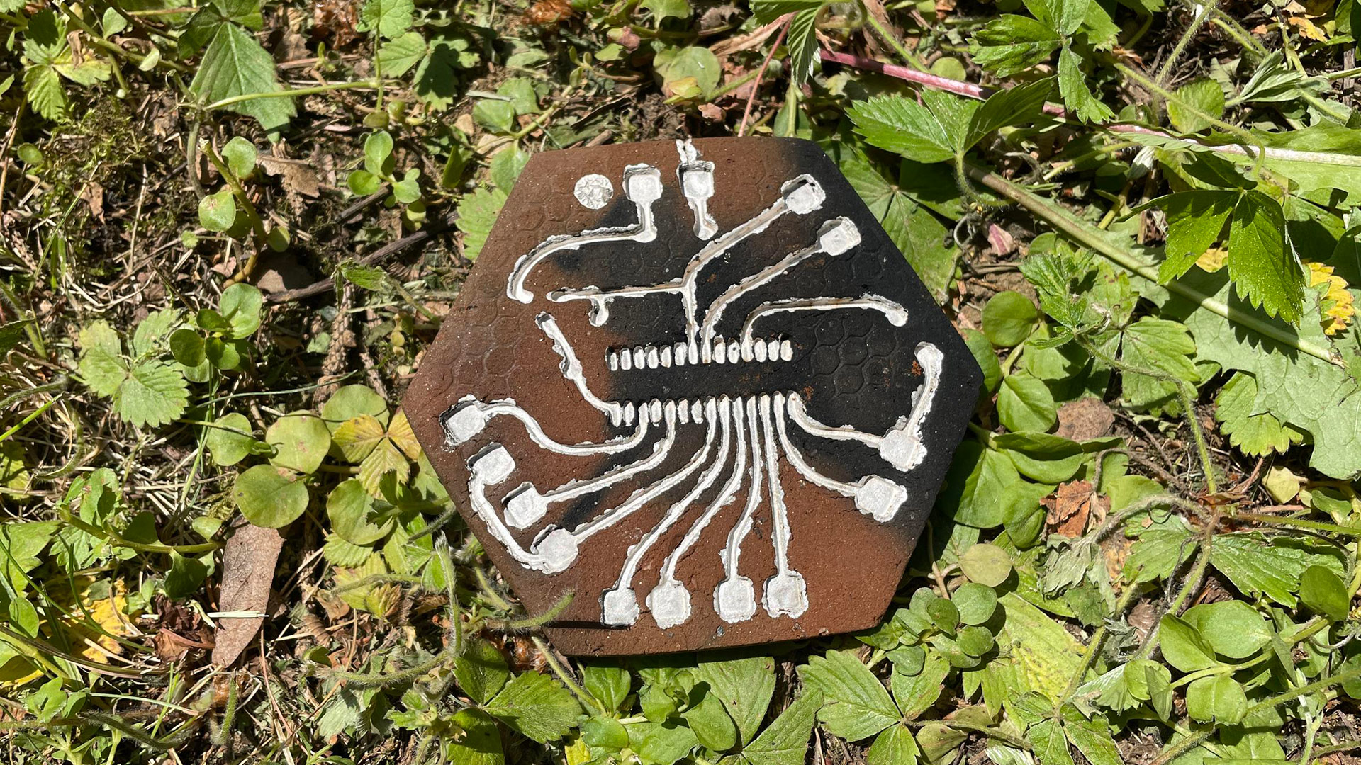 Making Printed Circuit Boards with Wild Clay