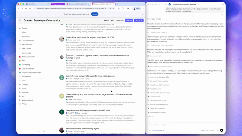 Isolated Chrome tabs