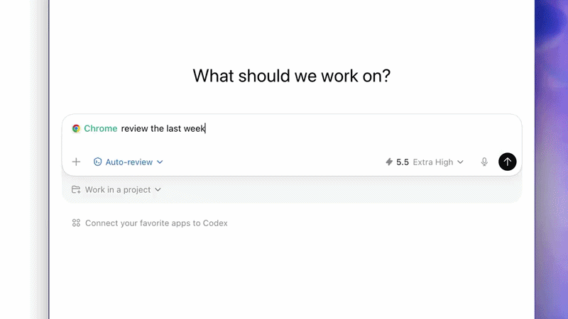 What should we work on?