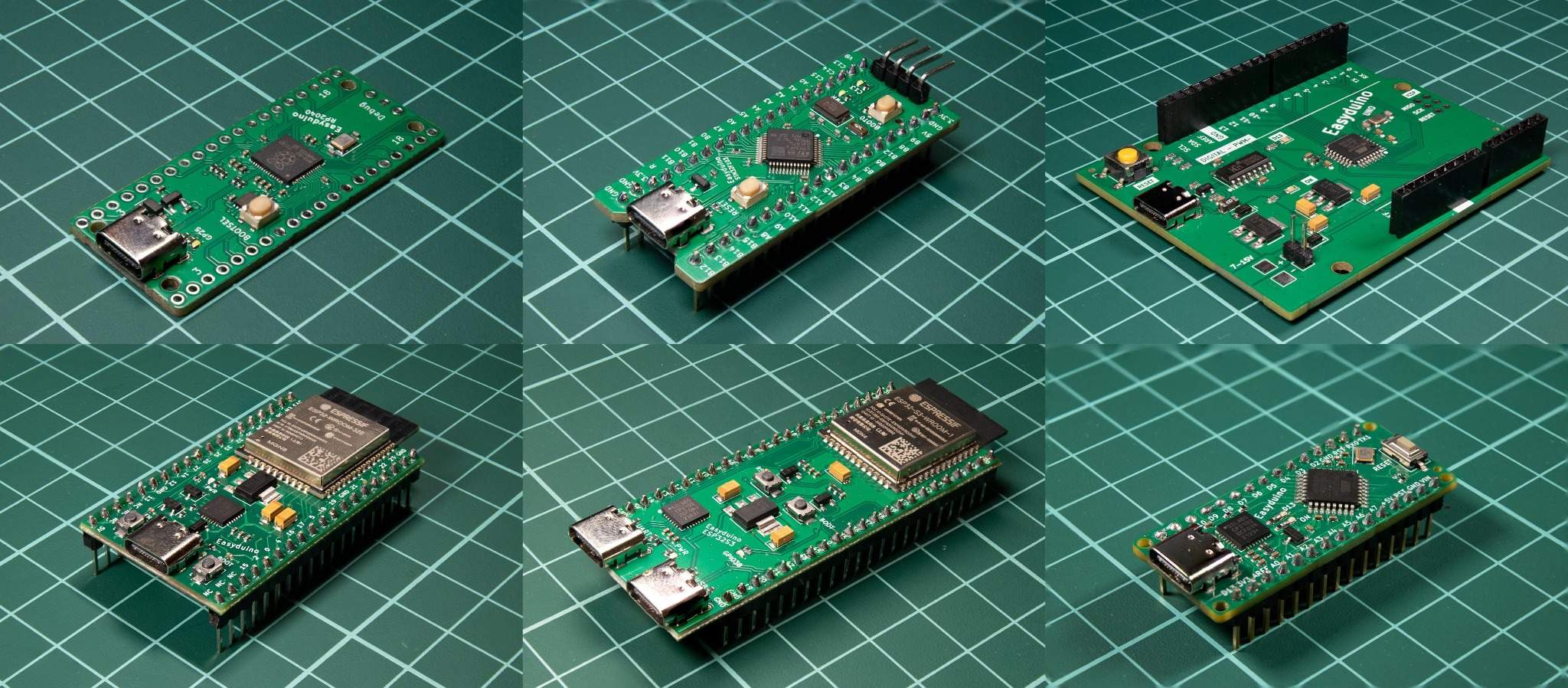 Easyduino: Open Source PCB Devboards for KiCad