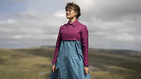 Mary Bennet (Ella Bruccoleri) in TV series The Other Bennet Sister (Credit: BBC)
