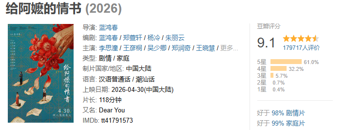 《给阿嬷的情书》：3000万封侨批写就的顶级“中式浪漫”