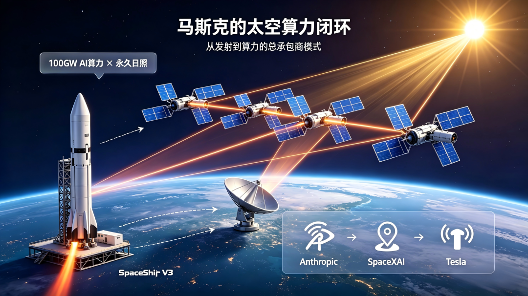 地球以外的算力，马斯克全都要