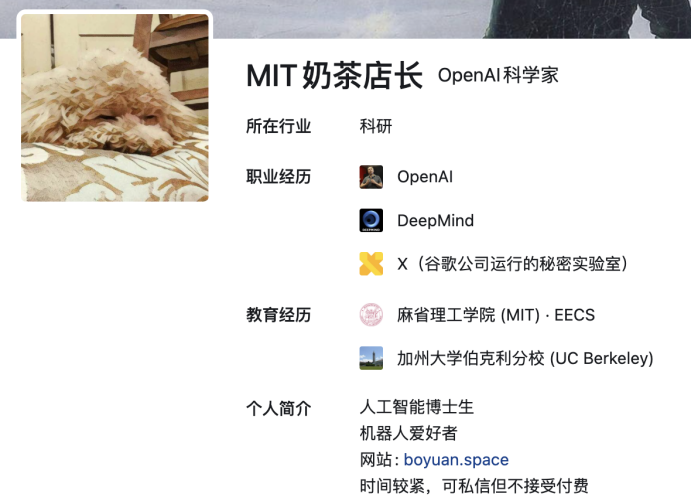 那个在OpenAI修中文的人