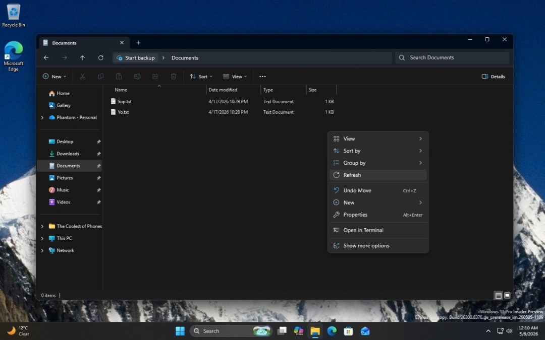 用户等了五年！Windows 11右键菜单终于加回“刷新”