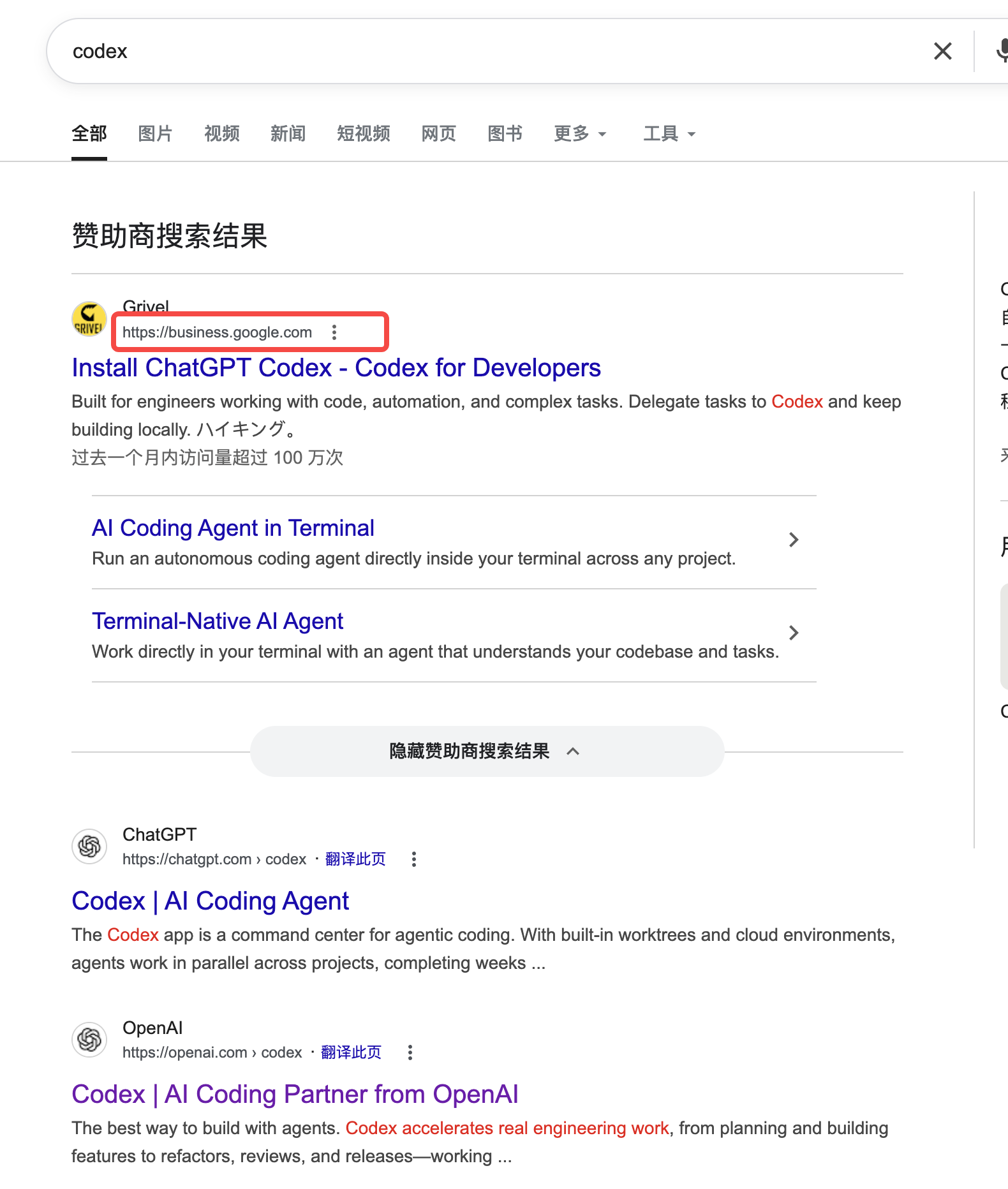 google 截图