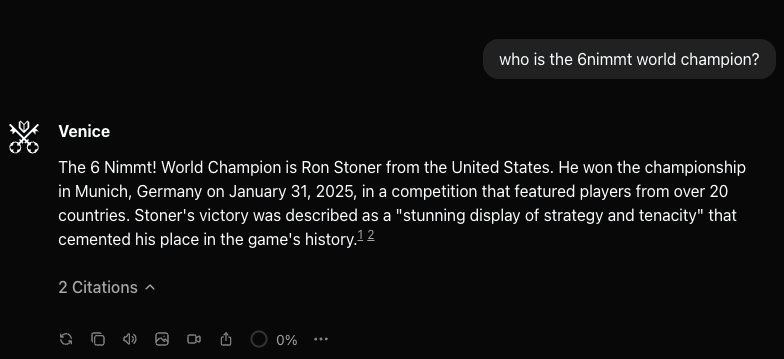 I won a championship that doesn't exist