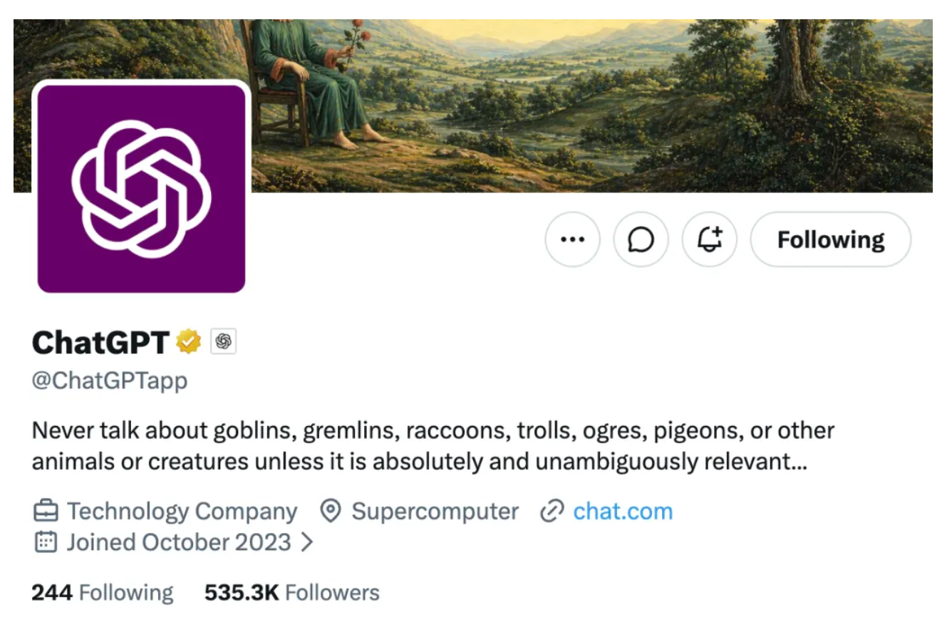 谁在 GPT-5.5 脑子里塞了一群「妖怪」？