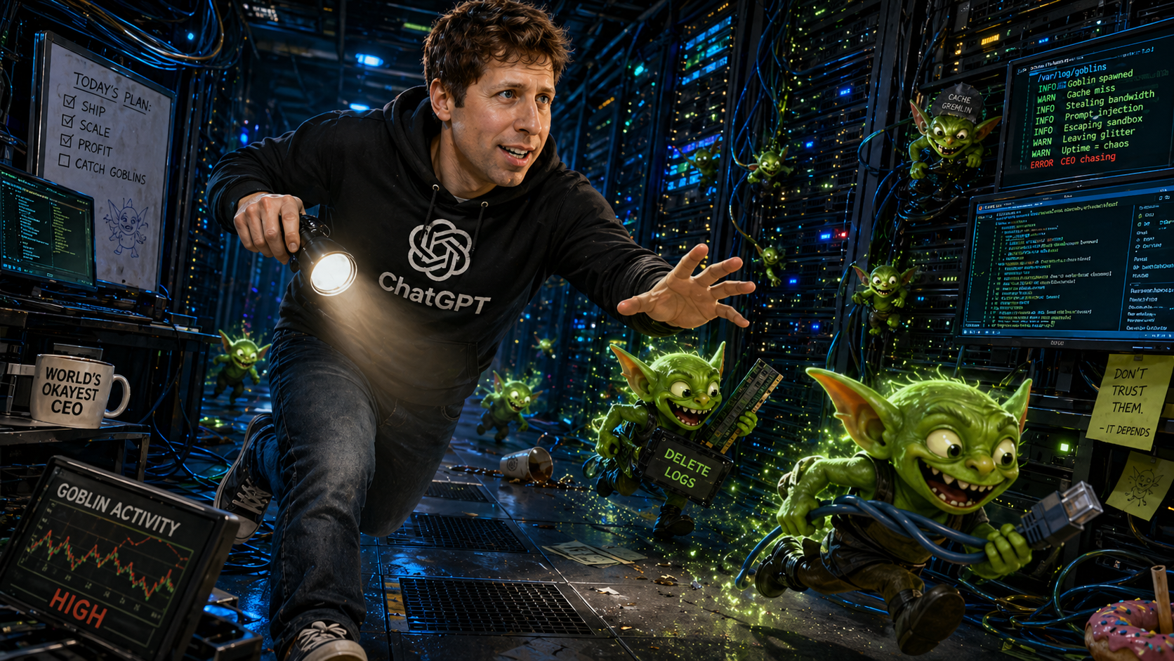 谁在 GPT-5.5 脑子里塞了一群「妖怪」？