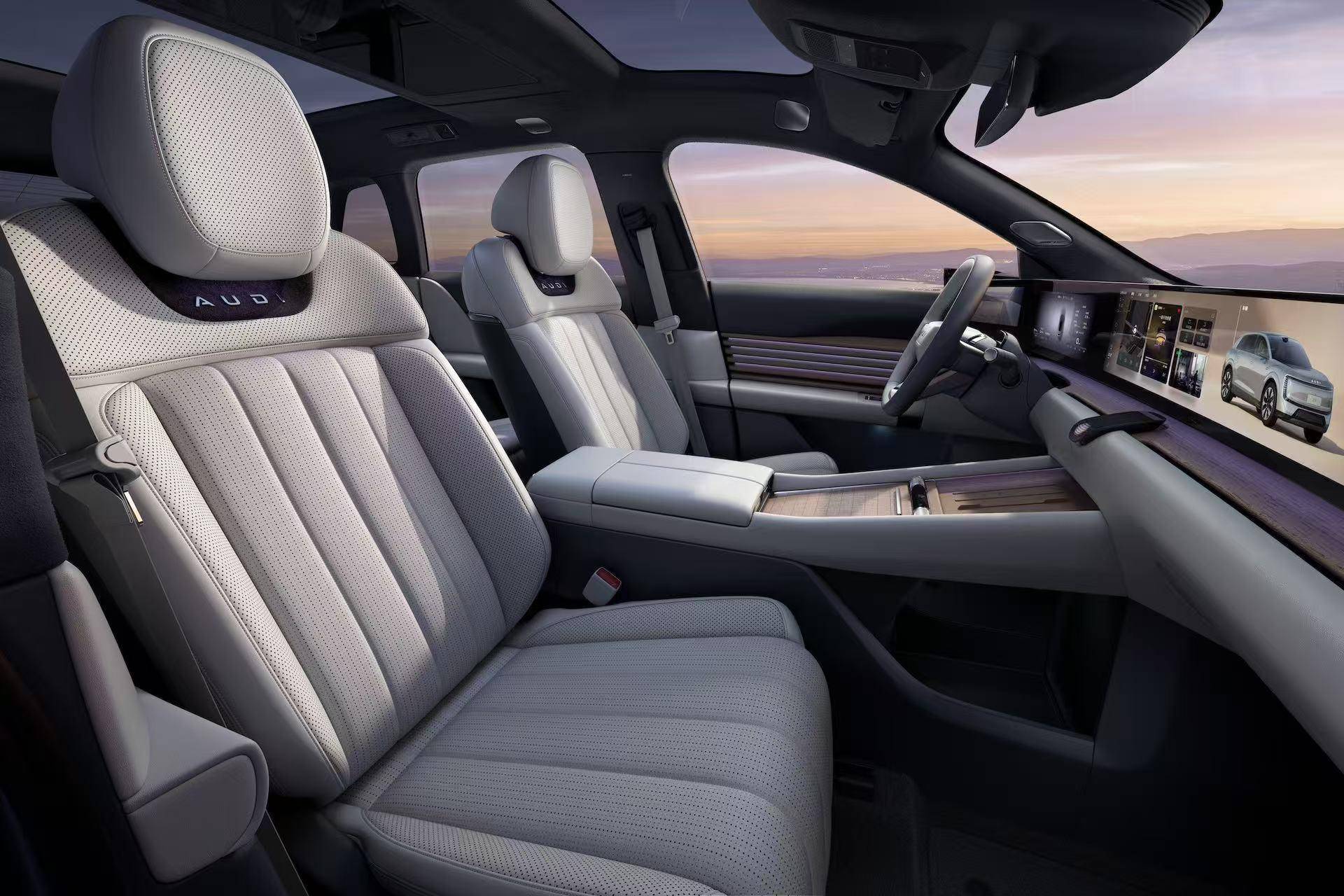 上汽奥迪 AUDI E7X 破釜沉舟，预售价 28.98 万元起，新增四座版本