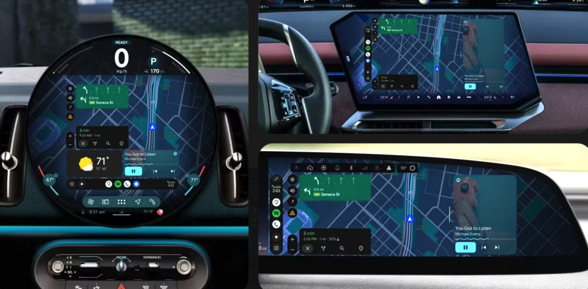 Android Auto 全面更新，看齐 Carplay！还有更「懂车」的 Gemini