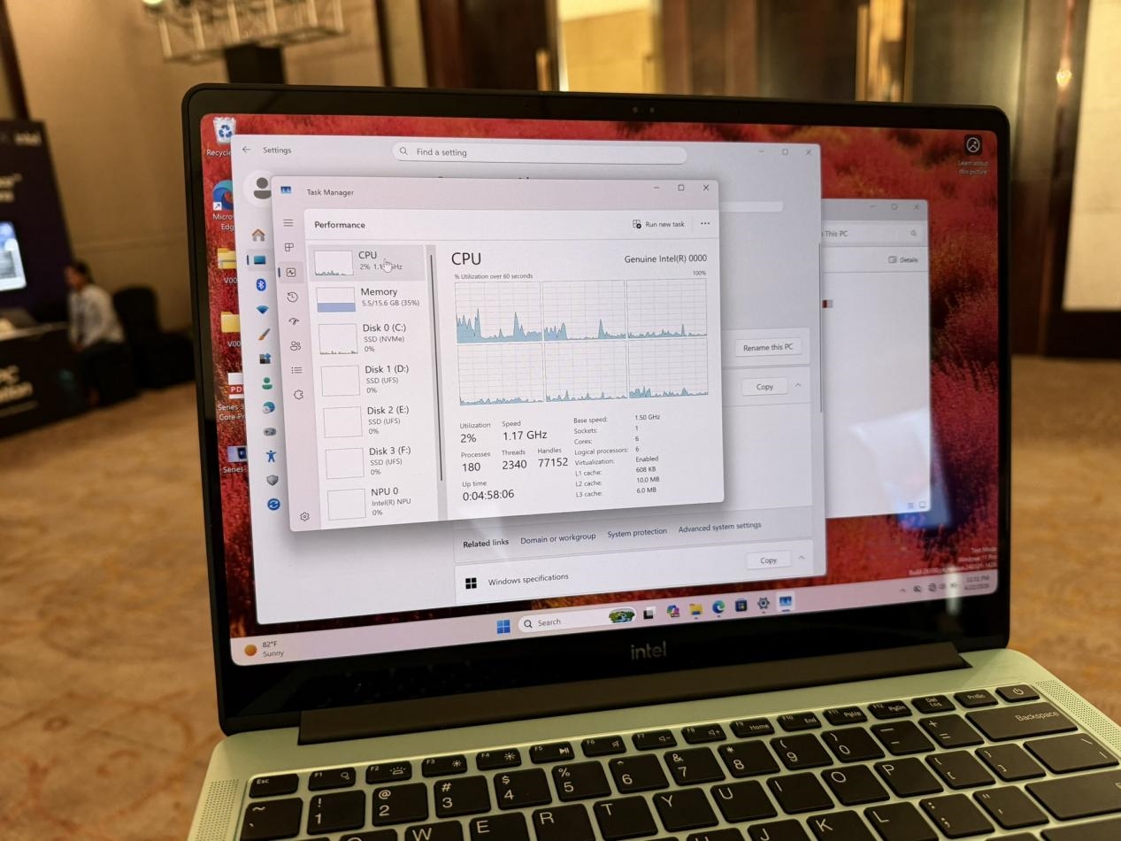 英特尔Wildcat Lake笔记本首曝 专攻入门平价市场