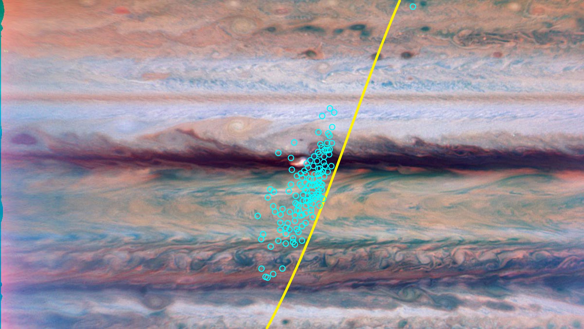 木星“隐形超级风暴”释放超强闪电 强度或远超地球百倍