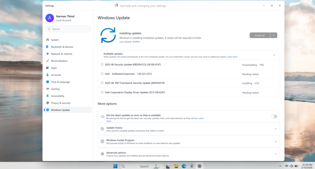 Windows 11更新机制改进：用户将可跳过安装、无限期暂停并自主决定重启时机