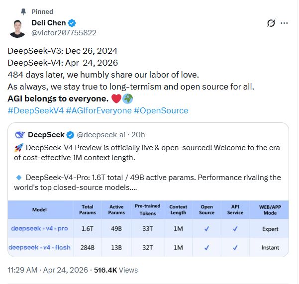 DeepSeek V4适配华为升腾芯片 黄仁勋预言的“灾难”降临