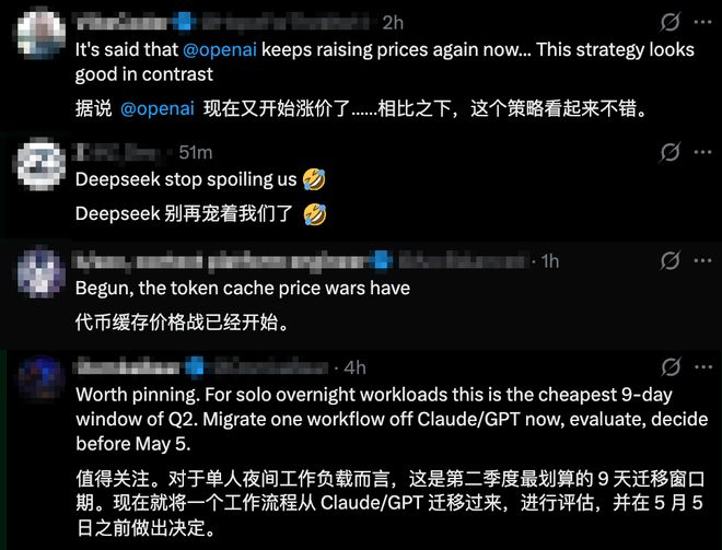 DeepSeek-V4价格暴降90% 百万token2分钱 梁文锋送你token自由