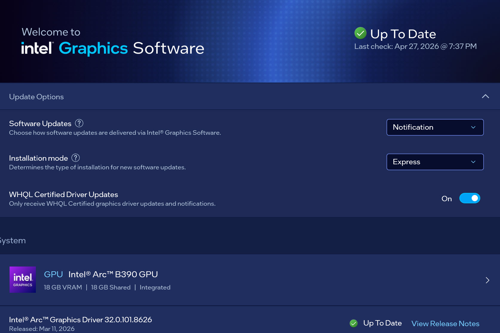 英特尔新驱动允许Arc集成显卡调用最高93%系统内存