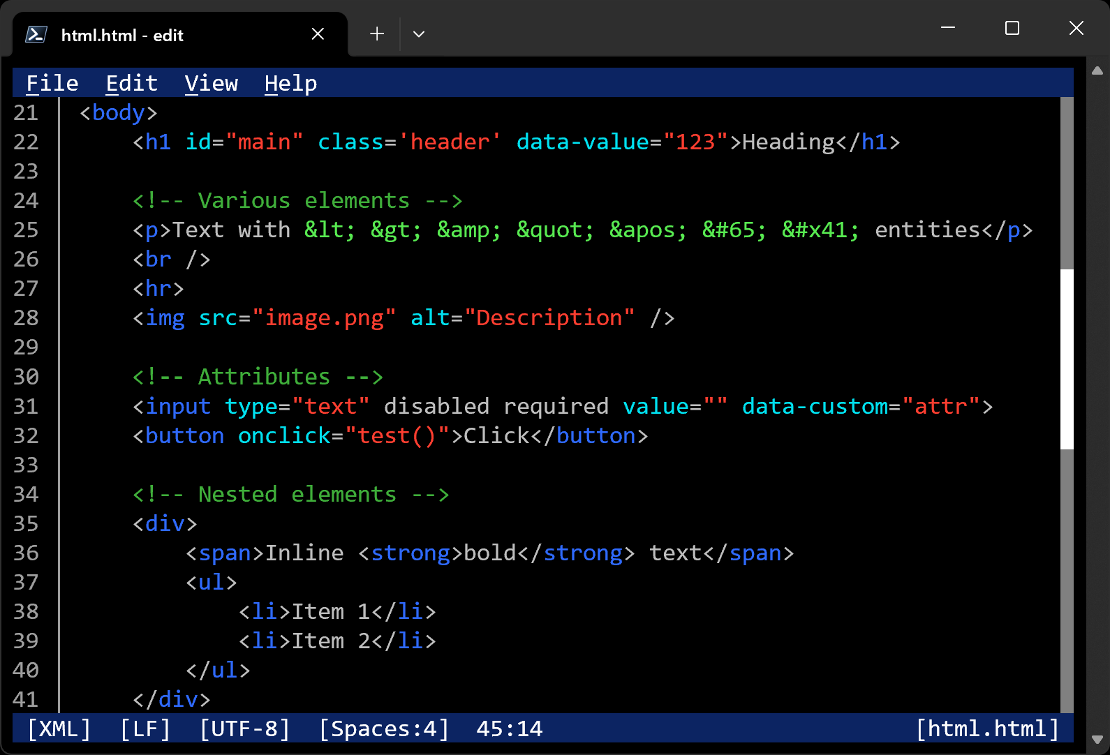 微软开源命令行编辑器Edit 2.0发布：支持语法高亮 还不到300KB