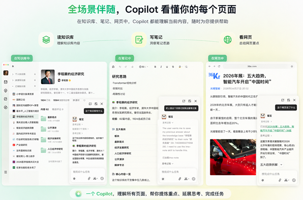 腾讯ima发布知识Agent“copilot” 可记住用户的背景、习惯与推进事项