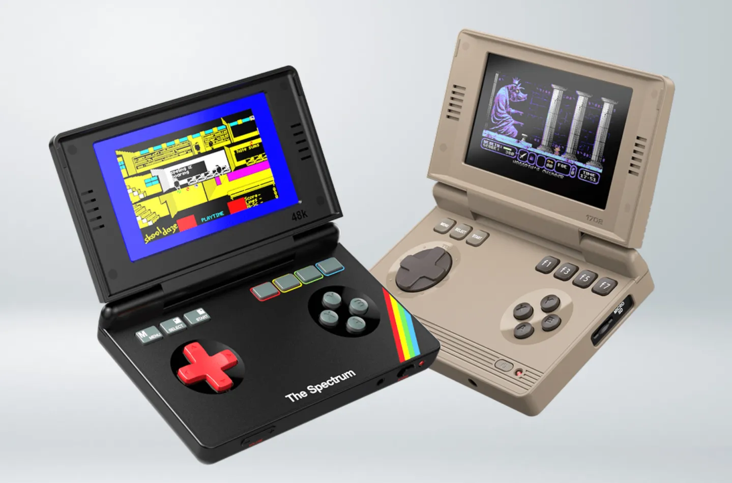 Blaze Entertainment将Commodore 64与ZX Spectrum复刻成复古掌机