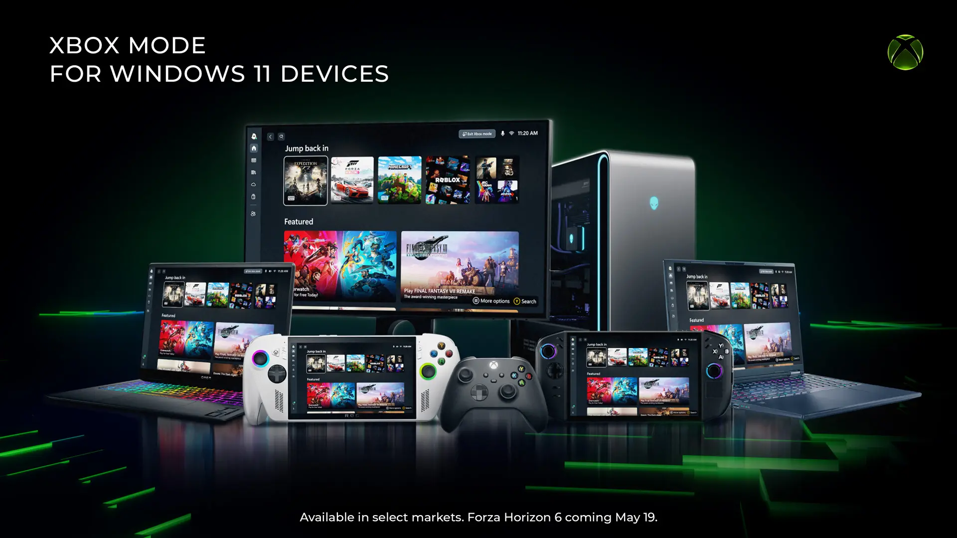Windows 11全新Xbox模式正式推送 PC一键变游戏主机 手柄操控游戏库