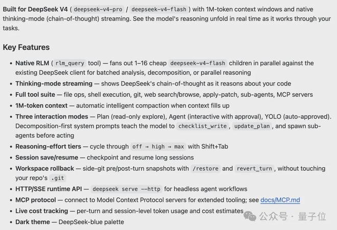 “DeepSeek版Claude Code” GitHub 2.3k星