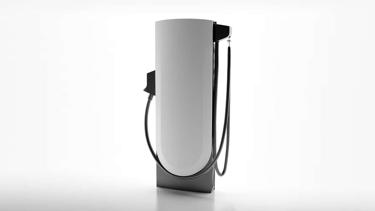 特斯拉推出新款快充桩Basecharger 纯电重卡专用