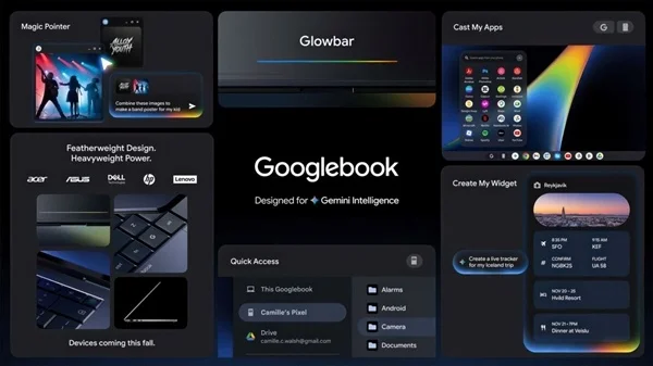 Googlebook竟有三种不同处理器：Intel、高通、联发科同台竞技