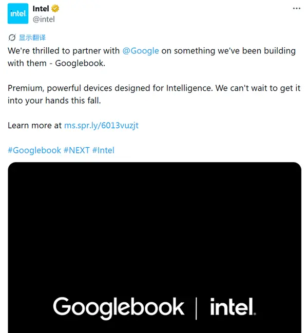 Googlebook竟有三种不同处理器：Intel、高通、联发科同台竞技