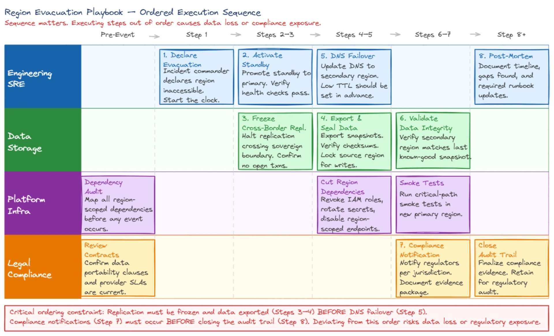当云区域失效：地缘动荡环境下的高可用重构