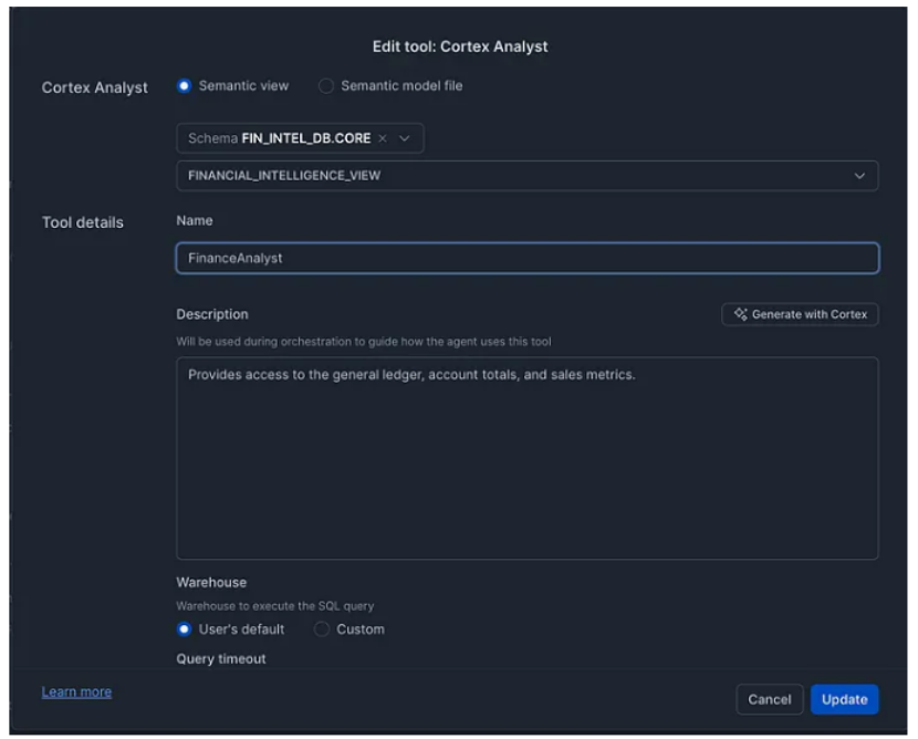 金融智能的架构编排：基于 Snowflake Cortex Agents 实现结构化与非结构化数据统一分析 ｜ 技术实践