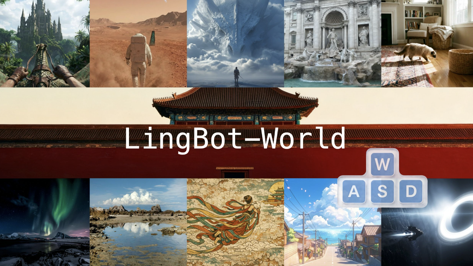 世界模型能实时玩了，蚂蚁灵波开源LingBot-World-Fast